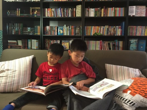 Friends Reading Together