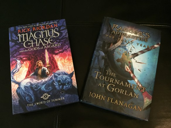 Magnus Chase Rick Riordan and Tournament at Gorlan John Flanagan