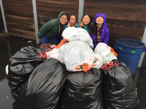 that's a lot of bottles and cans